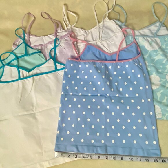 Camisoles Set of 6 EUC Super Soft & Stretchy - Picture 3 of 3